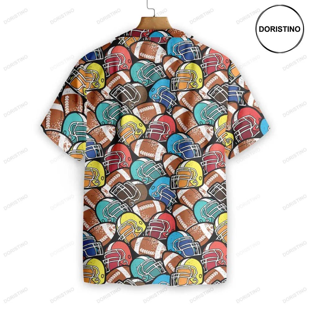 American Football Colorful Pattern Limited Edition Hawaiian Shirt