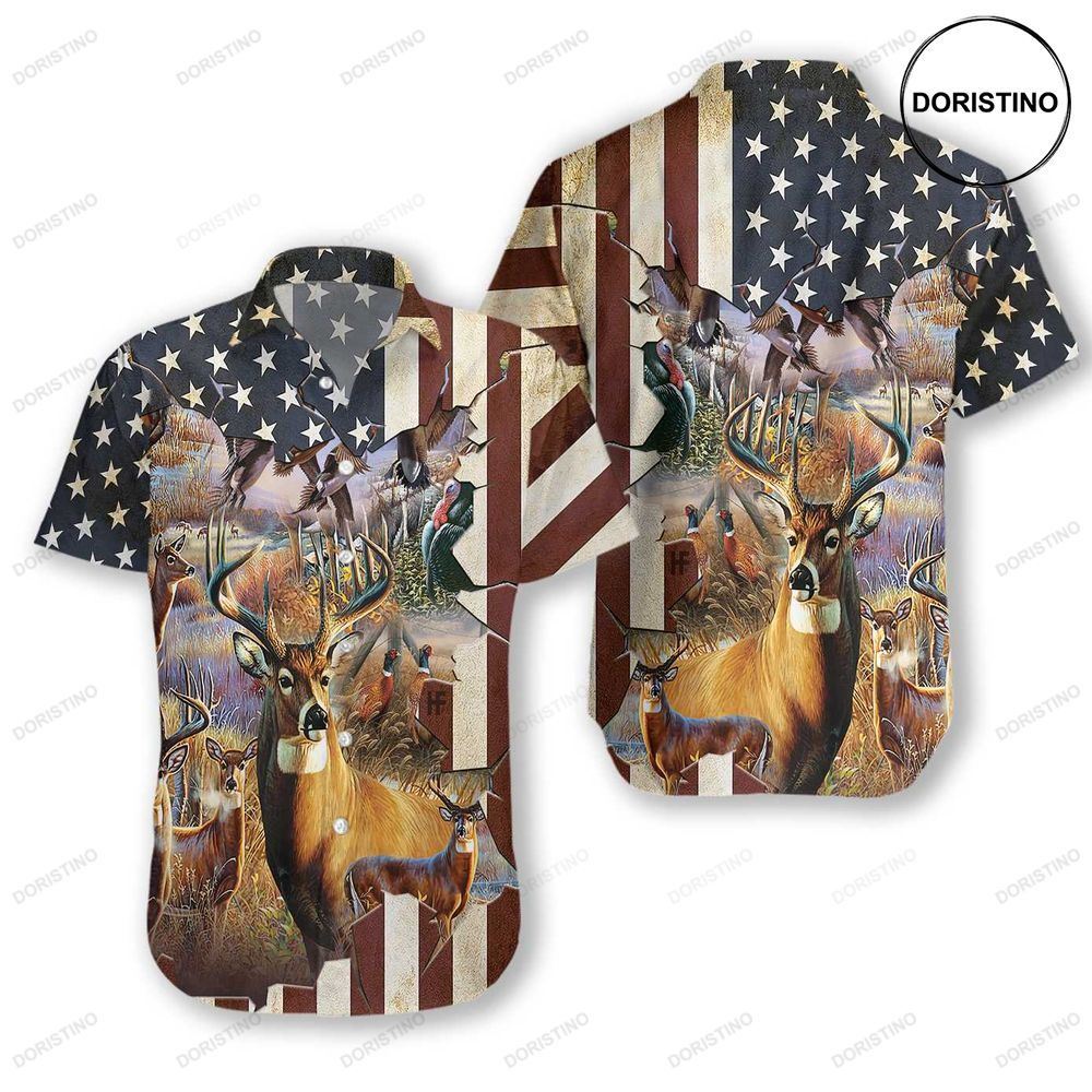 American Hunter Awesome Hawaiian Shirt