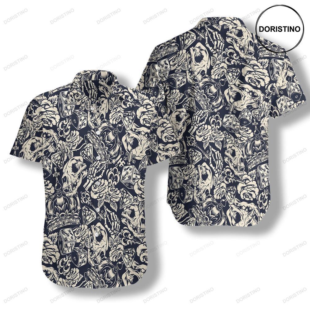 Apes Skull Seamless Pattern Limited Edition Hawaiian Shirt
