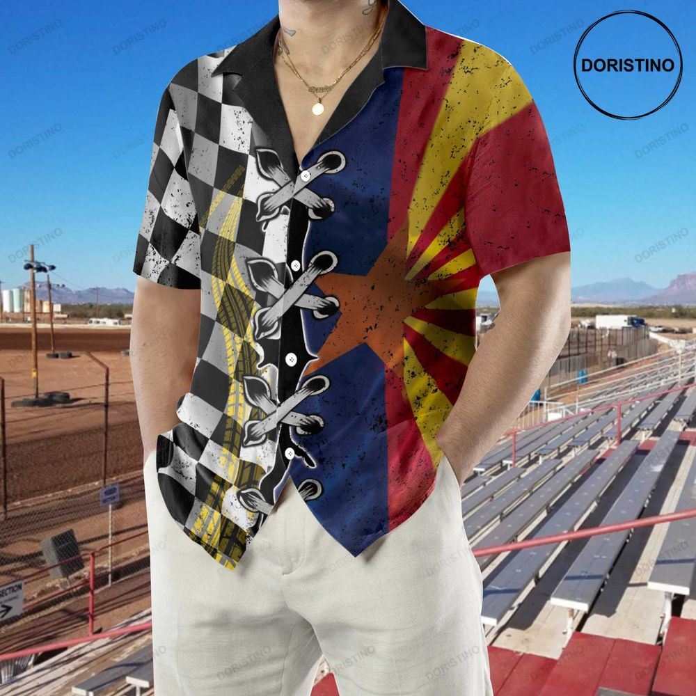 Arizona Racing Flag Limited Edition Hawaiian Shirt