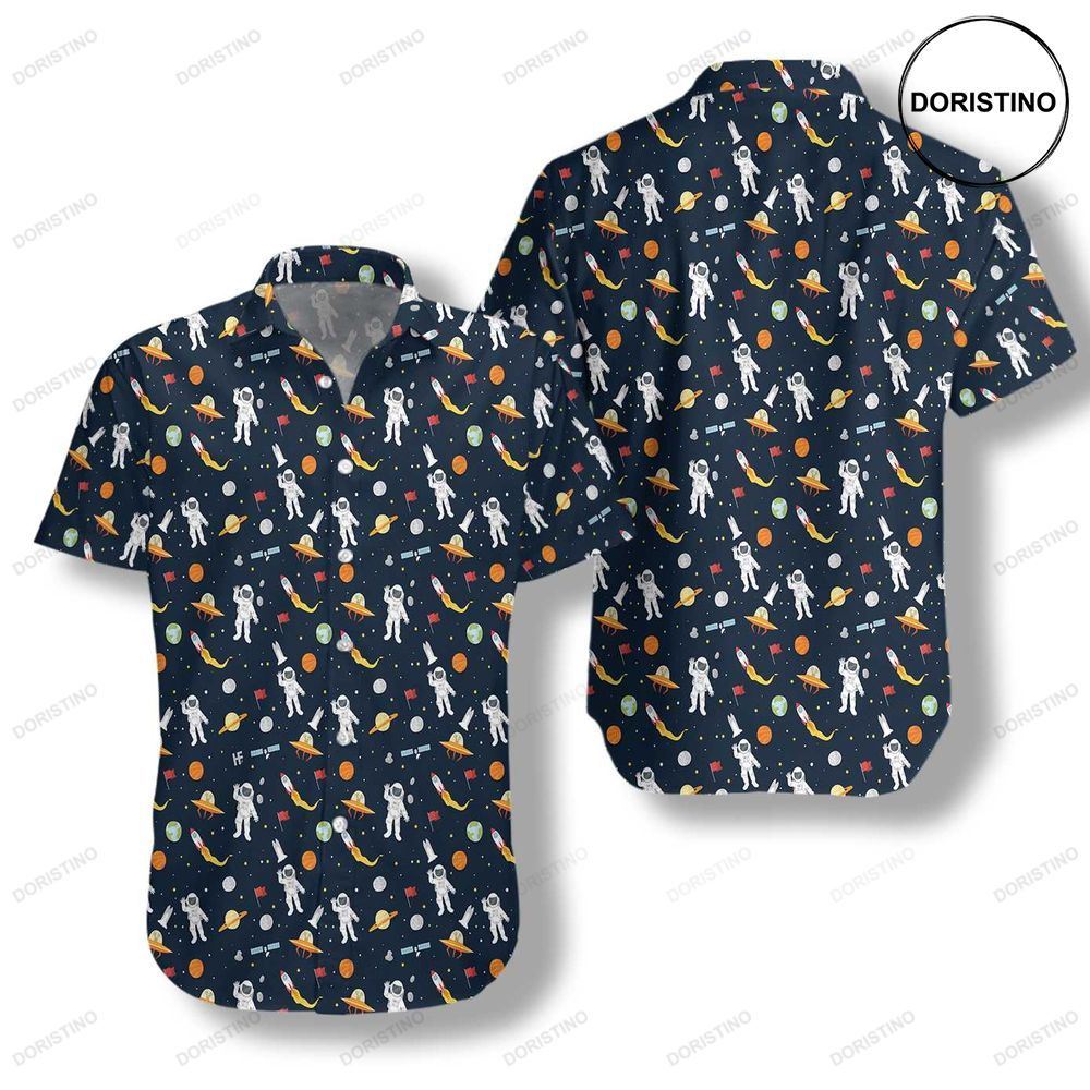 Astronaut Hello Limited Edition Hawaiian Shirt