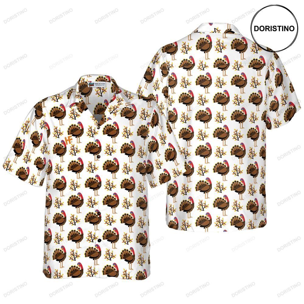 Autumn Cute Turkey Birds Limited Edition Hawaiian Shirt