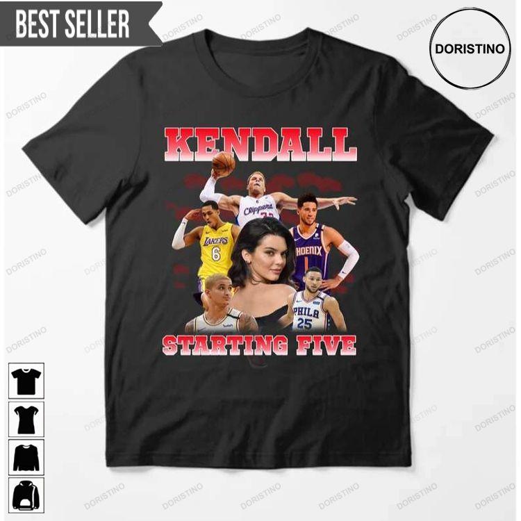 Kendall Jenner Starting Five Sweatshirt Long Sleeve Hoodie