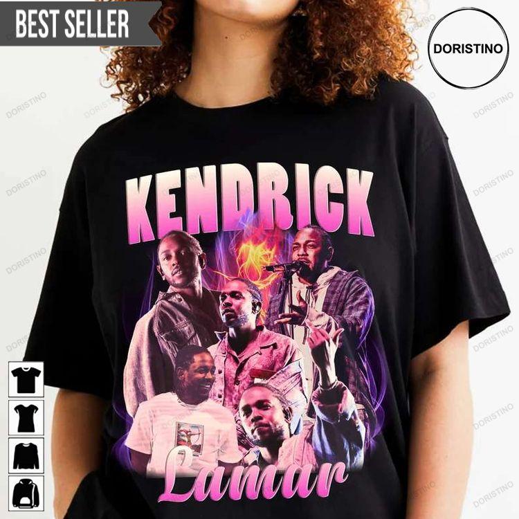 Kendrick Lamar Rapper Bootleg Ver 2 Sweatshirt Long Sleeve Hoodie