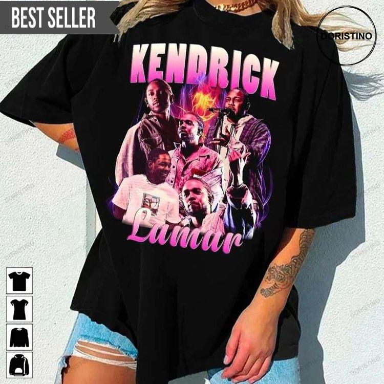 Kendrick Lamar Rapper Music Rap Lover Black Tshirt Sweatshirt Hoodie