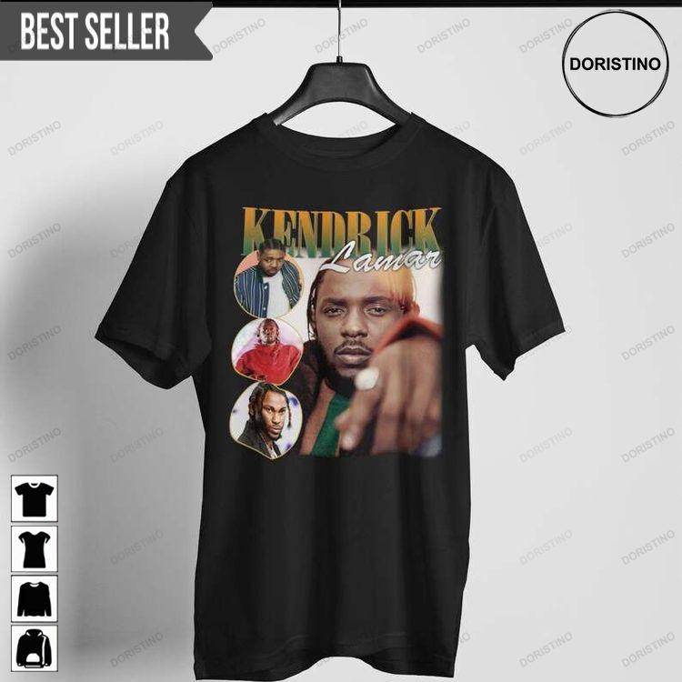 Kendrick Lamar Rapper Retro Sweatshirt Long Sleeve Hoodie