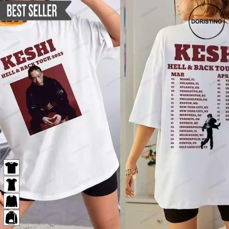 Keshi Hell Back Tour 2023 Hoodie Tshirt Sweatshirt
