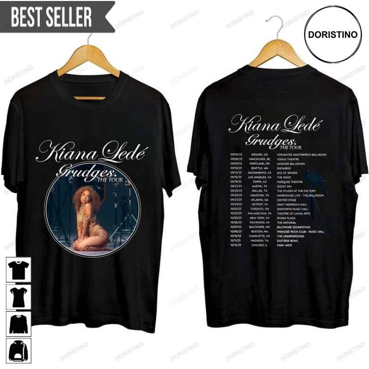 Kiana Lede The Grudges Tour 2023 Adult Short-sleeve Tshirt Sweatshirt Hoodie