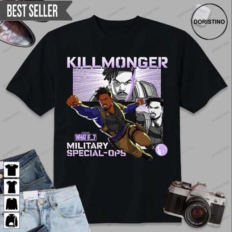 Killmonger Graphic Marvel What If Hoodie Tshirt Sweatshirt