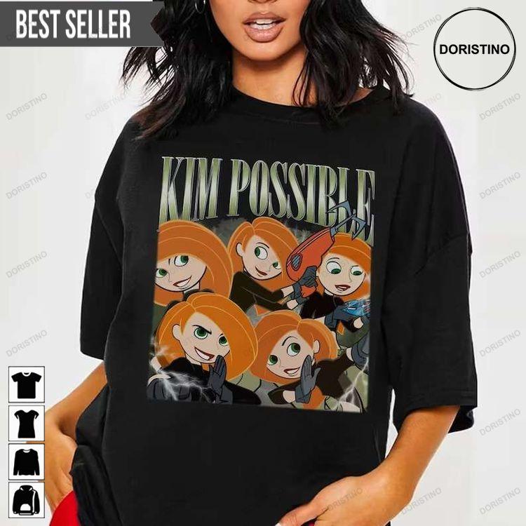 Kim Possible Cartoon Movie Short Sleeve Tshirt Sweatshirt Hoodie