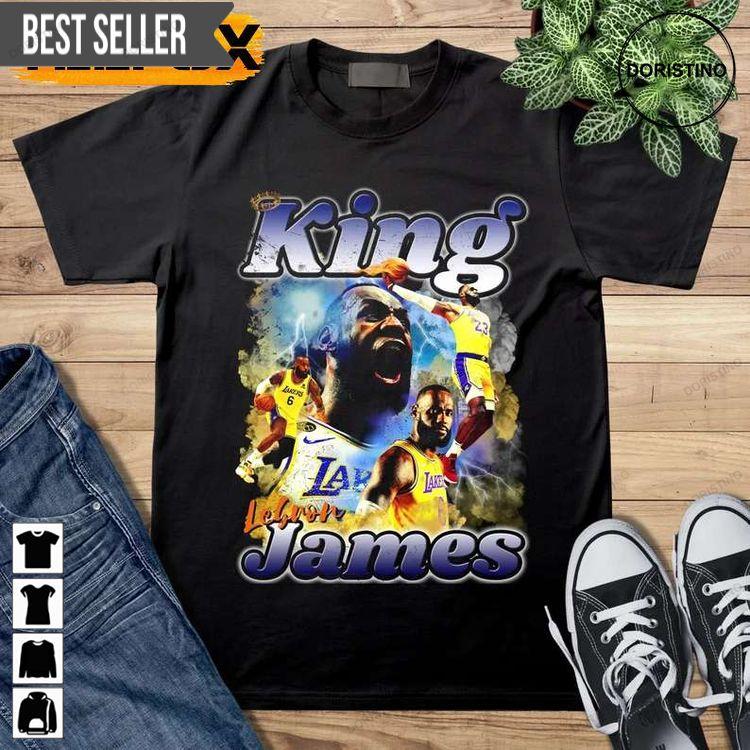 King Lebron James Nba Basketball Unisex Tshirt Sweatshirt Hoodie