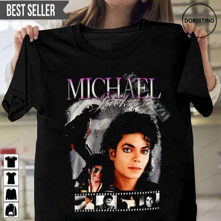 King Of Pop Michael Jackson Ver 2 Sweatshirt Long Sleeve Hoodie