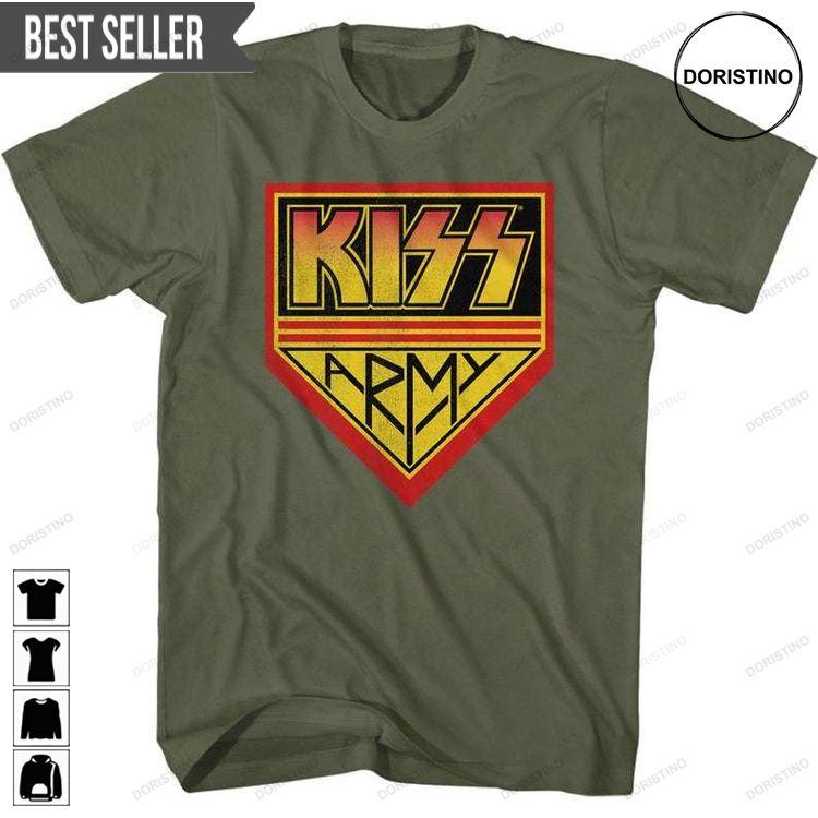 Kiss Army Rock And Roll Sweatshirt Long Sleeve Hoodie