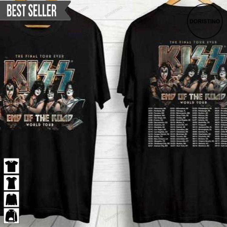 Kiss Band The Final Tour Ever End Of The Road World Tour S-5xl Tshirt Sweatshirt Hoodie