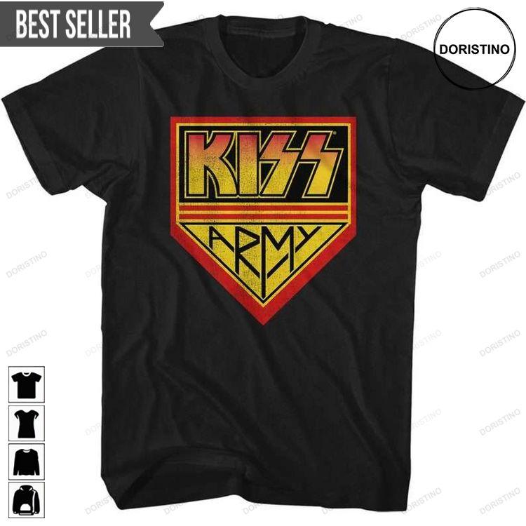 Kiss Kiss Army Tshirt Sweatshirt Hoodie