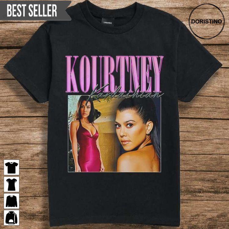 Kourtney Kardashian Vintage Unisex Sweatshirt Long Sleeve Hoodie