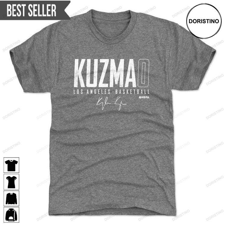 Kyle Kuzma Los Angeles L Basketball Hoodie Tshirt Sweatshirt
