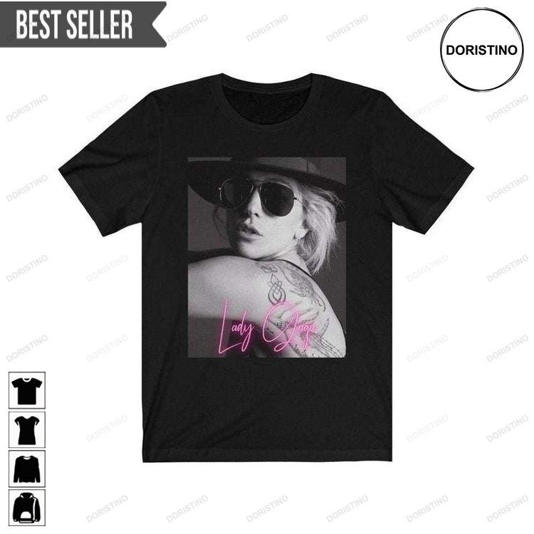 Lady Gaga Black Unisex Sweatshirt Long Sleeve Hoodie