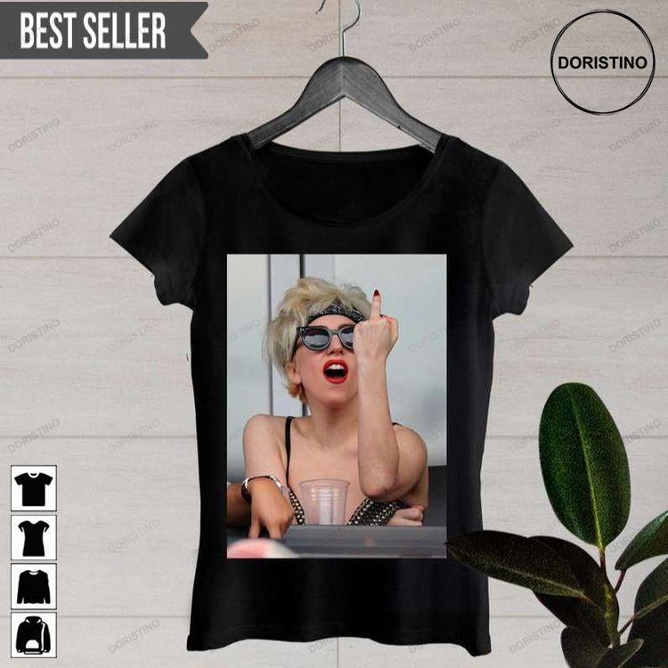 Lady Gaga Middle Finger Tshirt Sweatshirt Hoodie