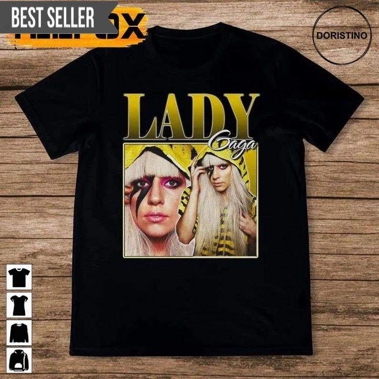 Lady Gaga Music Singer Black Unisex Hoodie Tshirt Sweatshirt