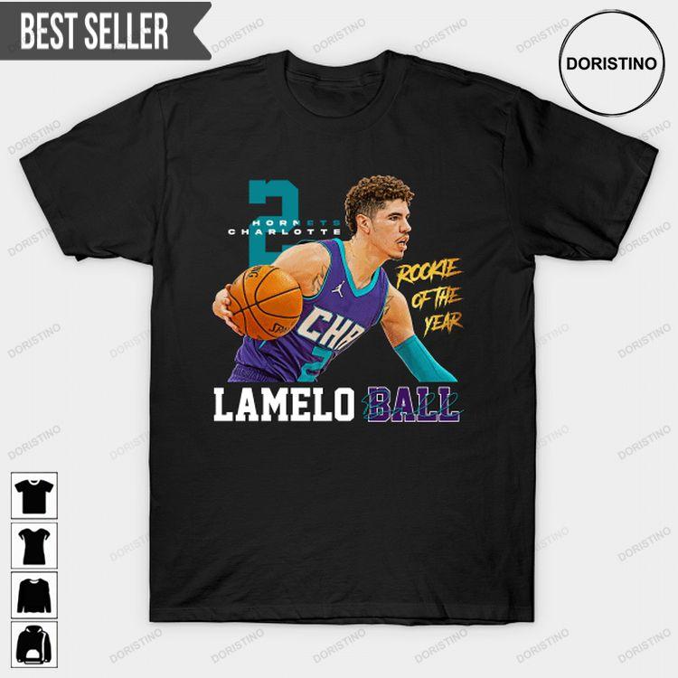 Lamelo Ball 2 Hornets Fan Jersey Unisex Sweatshirt Long Sleeve Hoodie