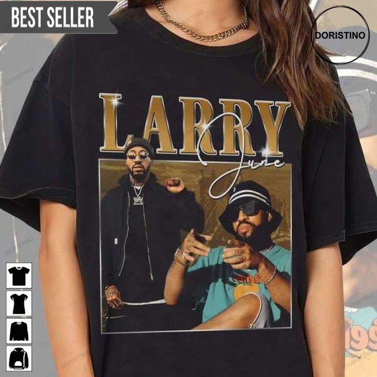 Larry June Graphic Rapper Rap Sweatshirt Long Sleeve Hoodie