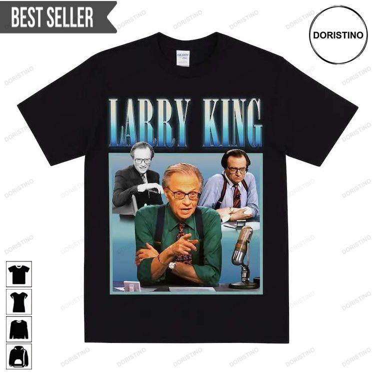 Larry King American Talk Show Host Unisex Hoodie Tshirt Sweatshirt