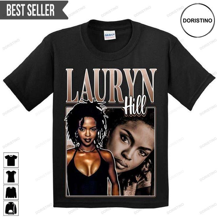 Lauryn Hill Singer Vintage Black Sweatshirt Long Sleeve Hoodie