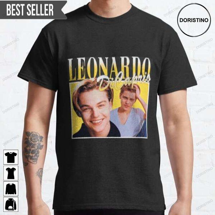 Leonardo Dicaprio Actor 90s Tshirt Sweatshirt Hoodie