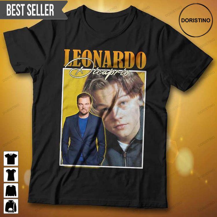 Leonardo Dicaprio American Actor Unisex Sweatshirt Long Sleeve Hoodie