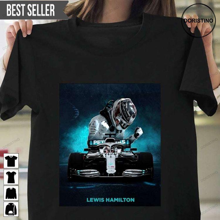 Lewis Hamilton 2021 F1 World Champion Tshirt Sweatshirt Hoodie