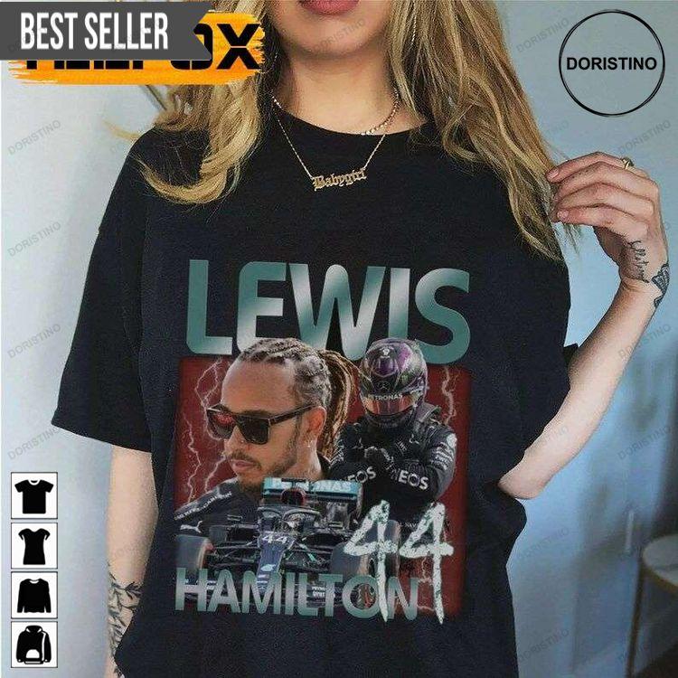 Lewis Hamilton Formula 1 Racing Mercedes Unisex Hoodie Tshirt Sweatshirt