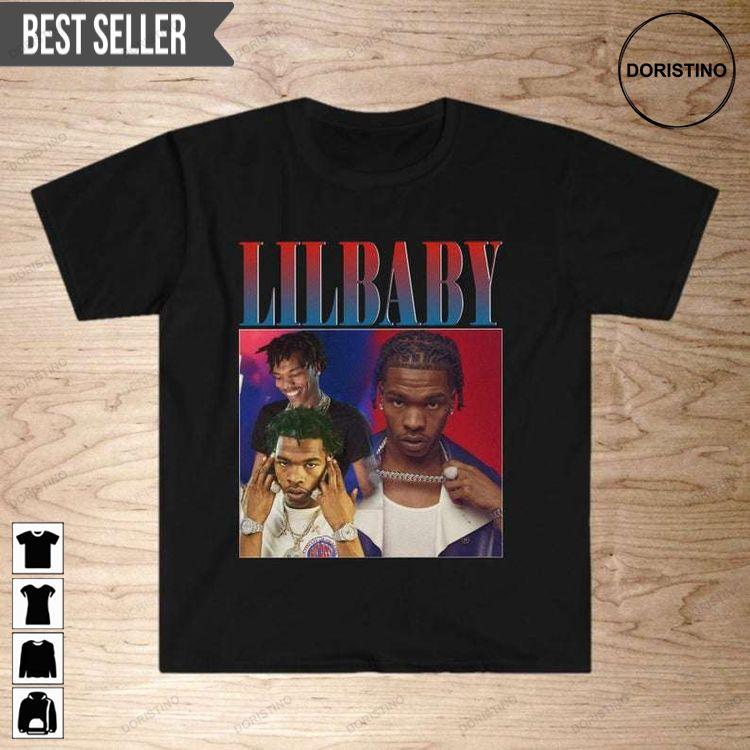 Lil Baby Rapper Rap Retro Hoodie Tshirt Sweatshirt