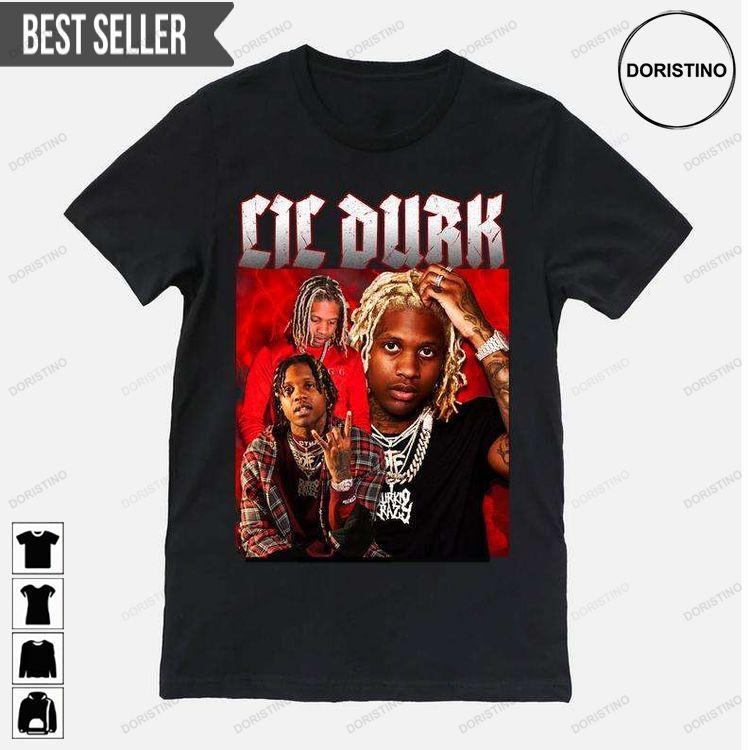 Lil Durk Retro Rapper Music Hip Hop Tshirt Sweatshirt Hoodie