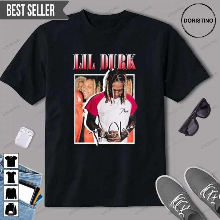 Lil Durk Vintage Rapper Hoodie Tshirt Sweatshirt