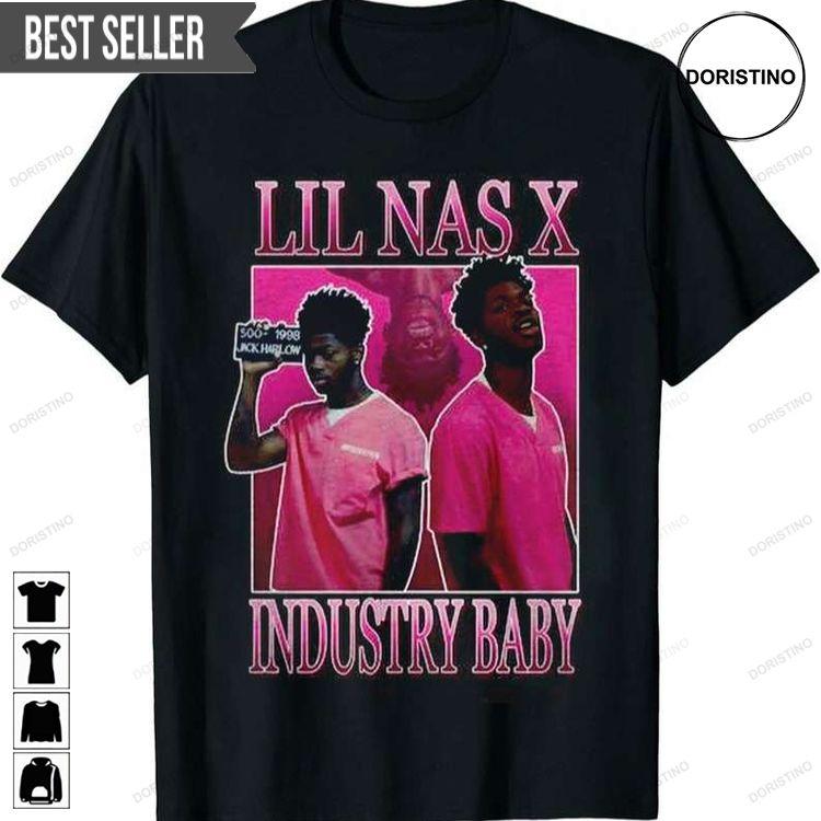 Lil Nas X Industry Baby Rapper Unisex Hoodie Tshirt Sweatshirt