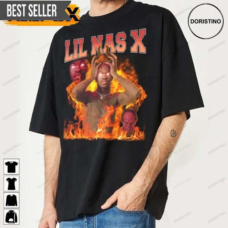 Lil Nas X Rapper Music Rap Hip Hop Tshirt Sweatshirt Hoodie