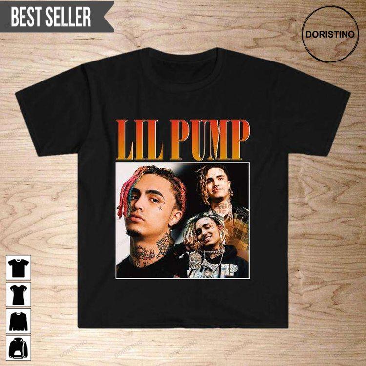 Lil Pump Rapper Vintage Retro Tshirt Sweatshirt Hoodie