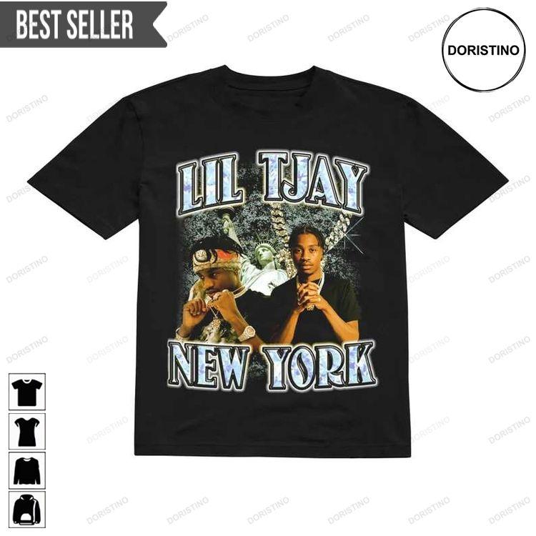 Lil Tjay Rapper New York Tshirt Sweatshirt Hoodie