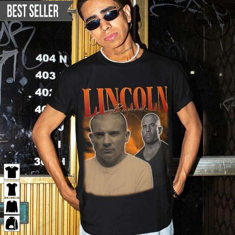 Lincoln Burrows Prison Break Hoodie Tshirt Sweatshirt
