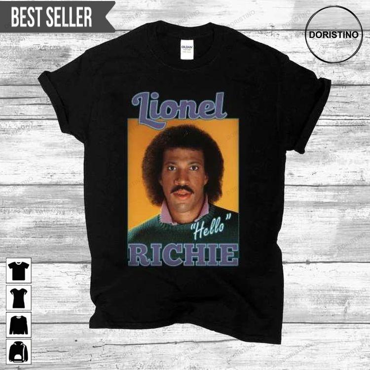 Lionel Richie Hello Sweatshirt Long Sleeve Hoodie