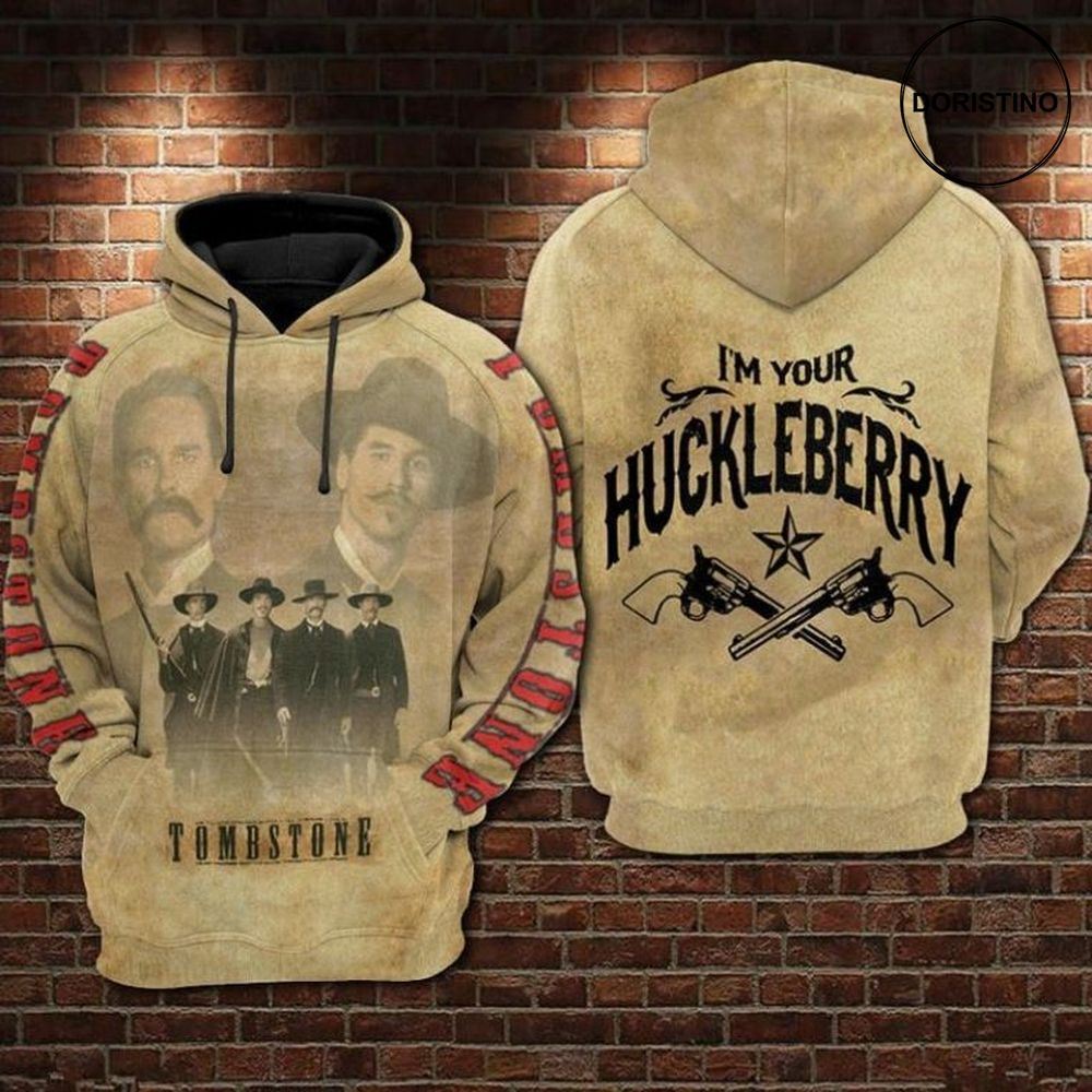 Tombstone Im Your Huckleberry Full Ing V3 All Over Print Hoodie