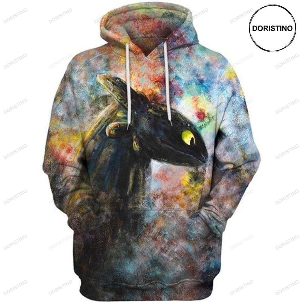 Toothless How To Train Your Dragon Full Ing Custom Awesome 3D Hoodie