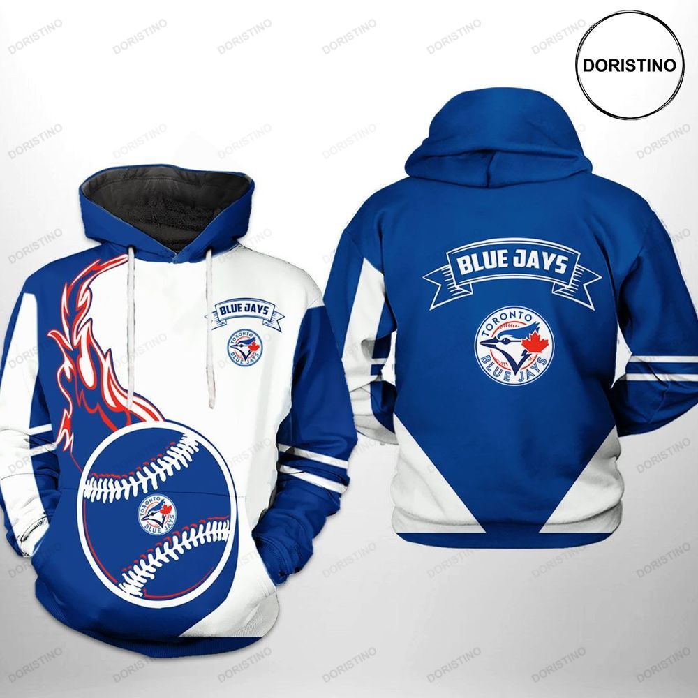 Toronto Blue Jays Mlb Classic Awesome 3D Hoodie