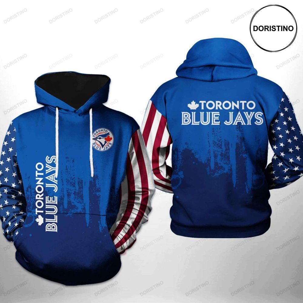 Toronto Blue Jays Mlb Team Us Limited Edition 3d Hoodie