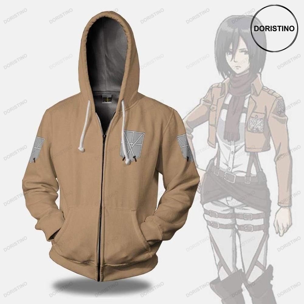 Training Corps Attack On Titan Anime Cosplay Casual Awesome 3D Hoodie