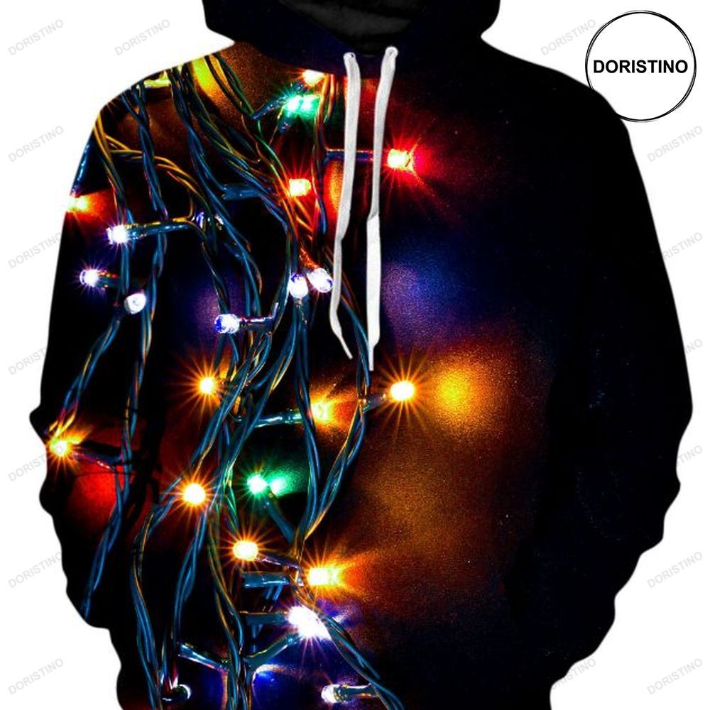 Turn Me On Christmas Light And Ped All Over Print Hoodie