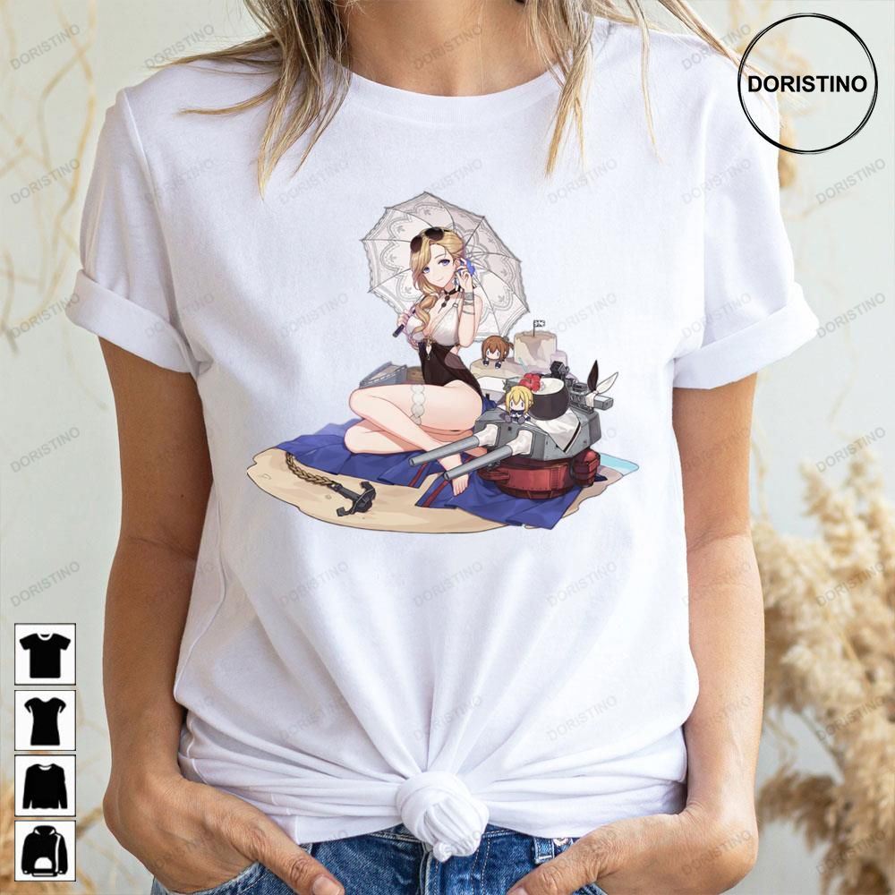 Hood Swimsuit Azur Lane Awesome Shirts