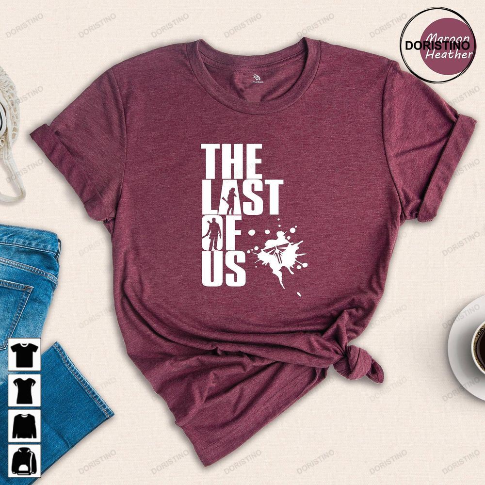 The Last Of Us Video Game Adaptation Tlou Fan Gift For Gamer The Last Of Us Gift Ellie And Joel Tv Show Trending Style