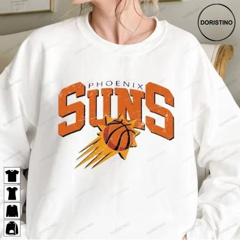 Vintage Phoenix Basketball Phoenix Sun Suns Vintage Basketball Fan Retro Phoenix Basketball Vulue Awesome Shirts